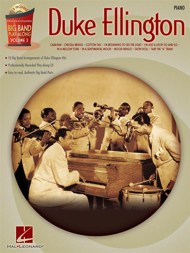Duke Ellington - Piano : Big Band Play-Along Volume 3