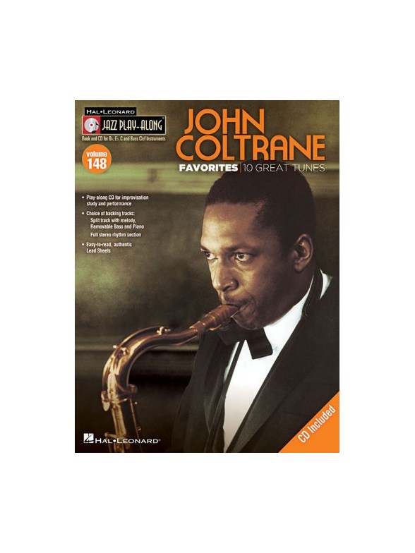 Jazz Play-Along Volume 148: John Coltrane Favorites