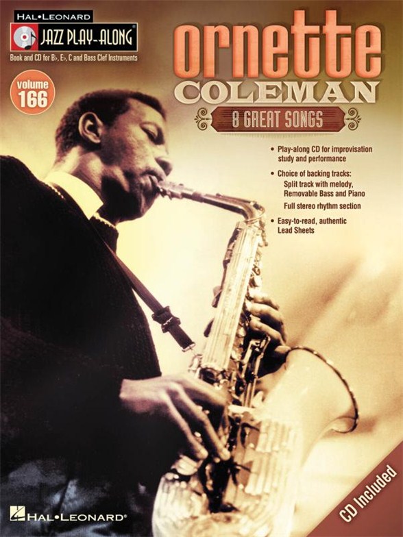 Jazz Play-Along Volume 166: Ornette Coleman (Book/CD)