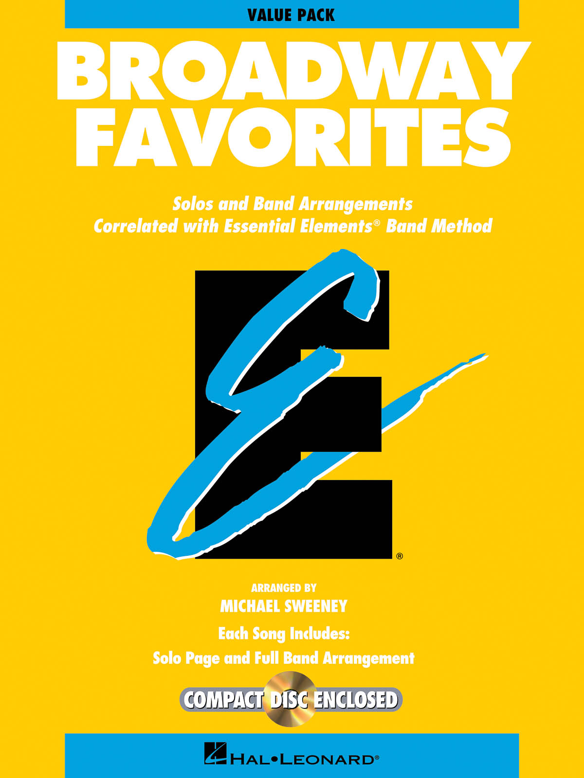 Essential Elements Broadway Favorites - Value Pak : 37 Part Books with Conductor Score and CD