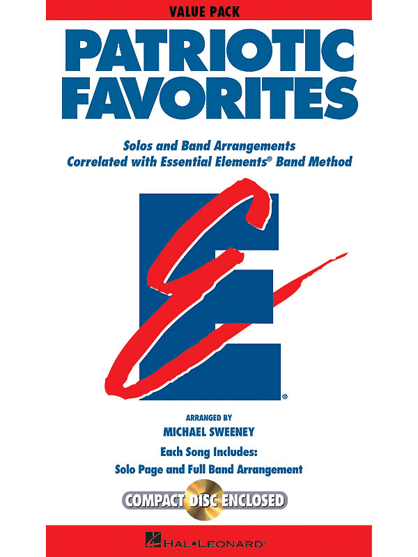 Patriotic Favorites : Value Pak (37 part books, conductor score & CD)