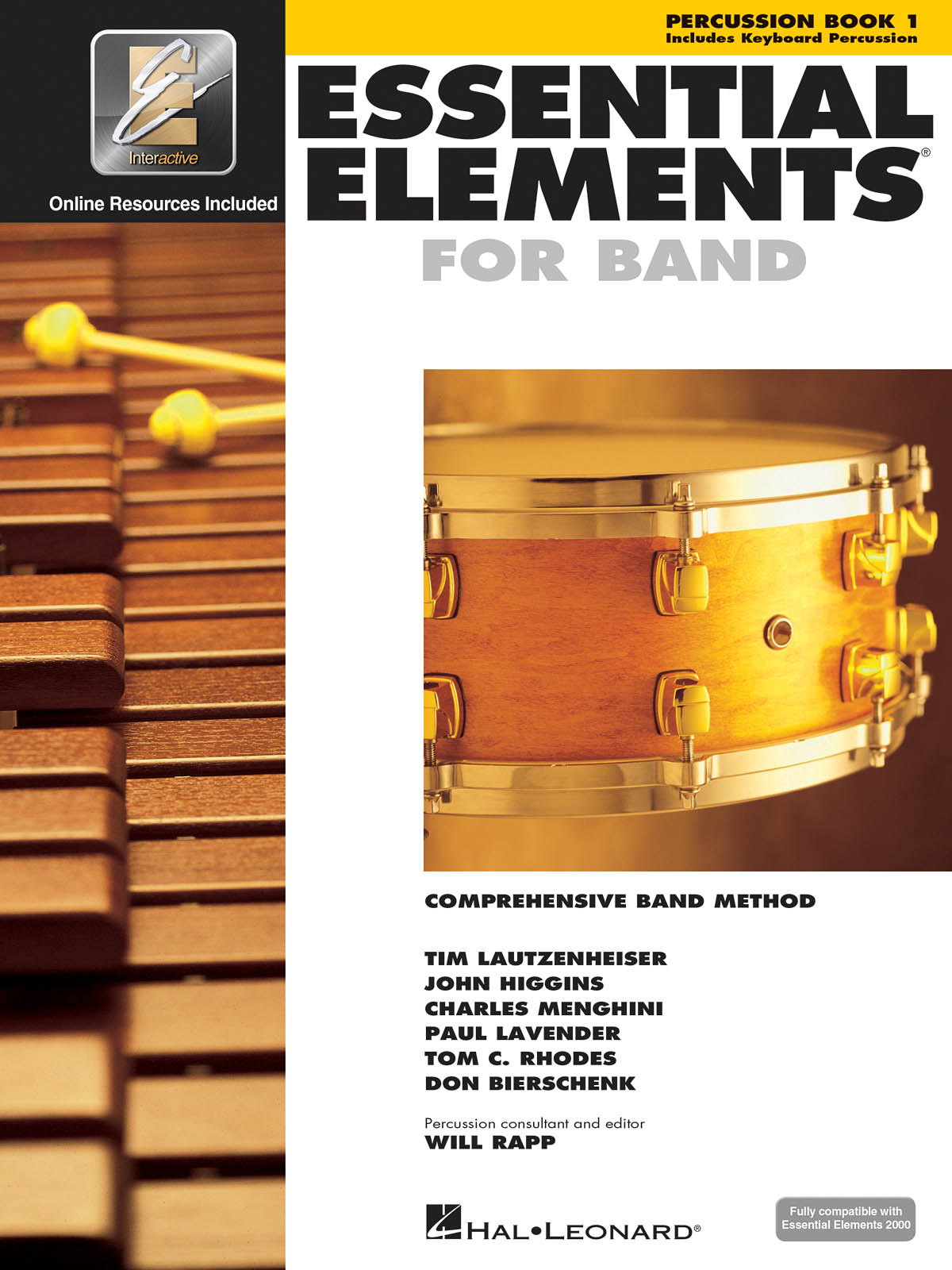 Essential Elements for Band - Book 1 - Percussion : Comprehensive band method