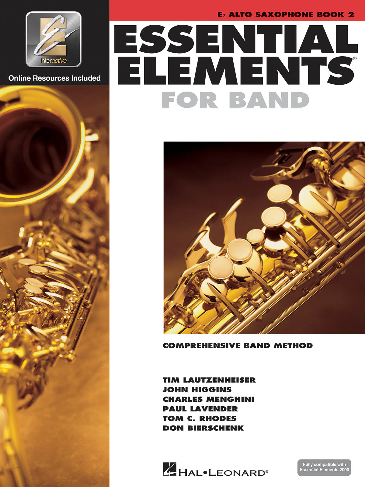 Essential Elements for Band - Book 2 - Alto Sax : comprehensive band method