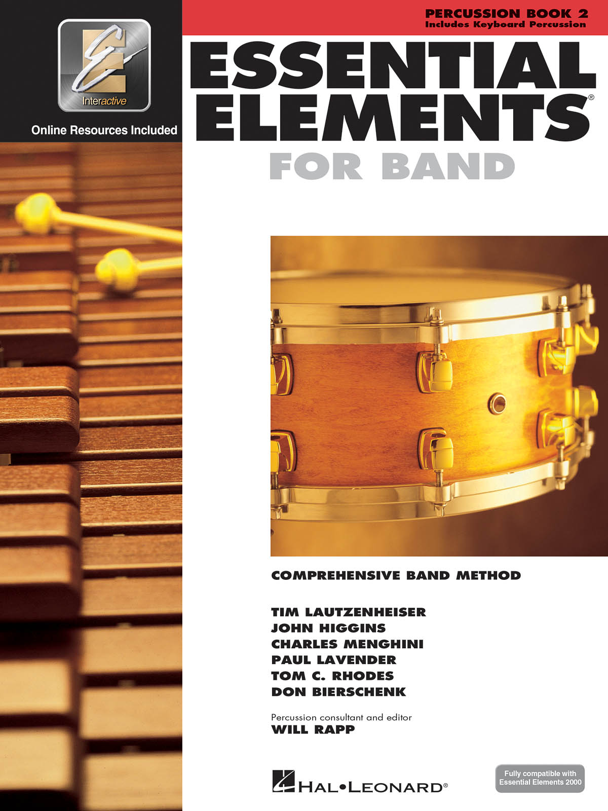 Essential Elements for Band - Book 2 - Percussion : comprehensive band method