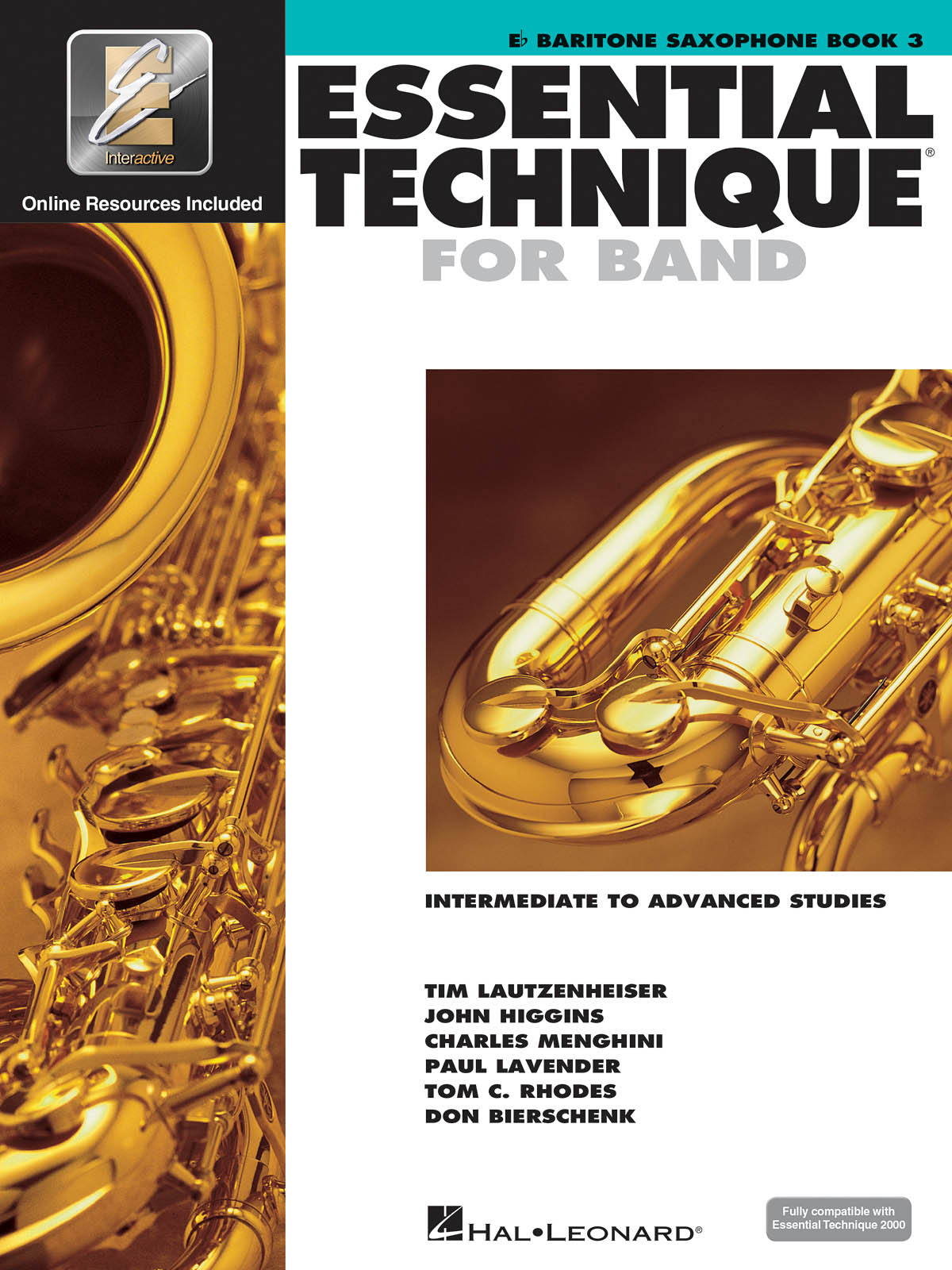 Essential Elements for Band - Book 3 - Bari. Sax : Intermediate to Advanced Studies