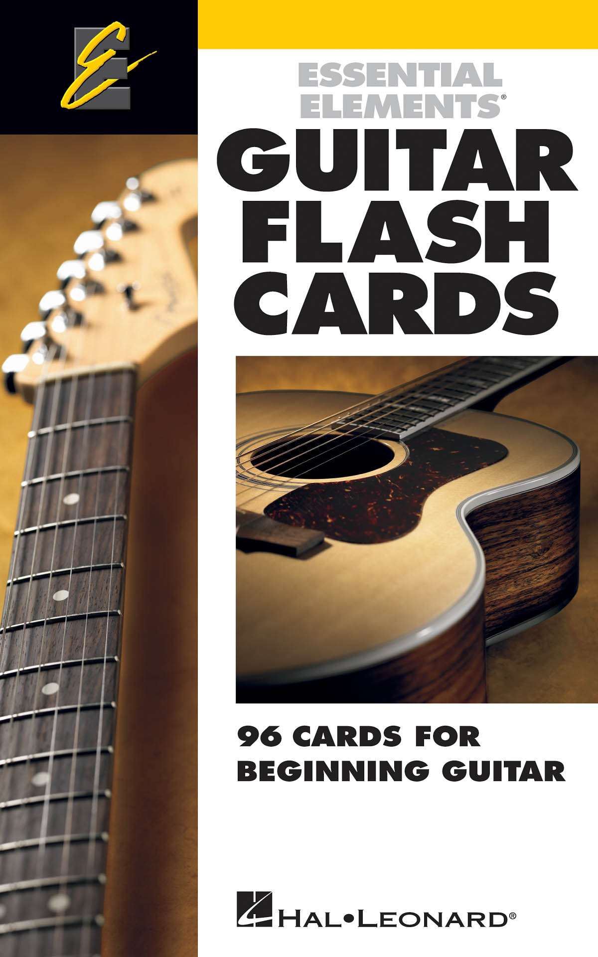 Essential Elements« Guitar Flash Cards : 96 Cards for Beginning Guitar