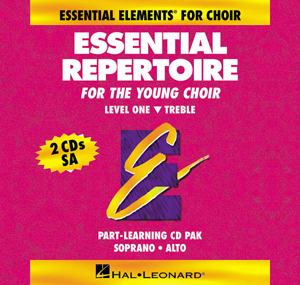 Essential Repertoire for the Young Choir : Level 1 Treble, Part-Learning CD