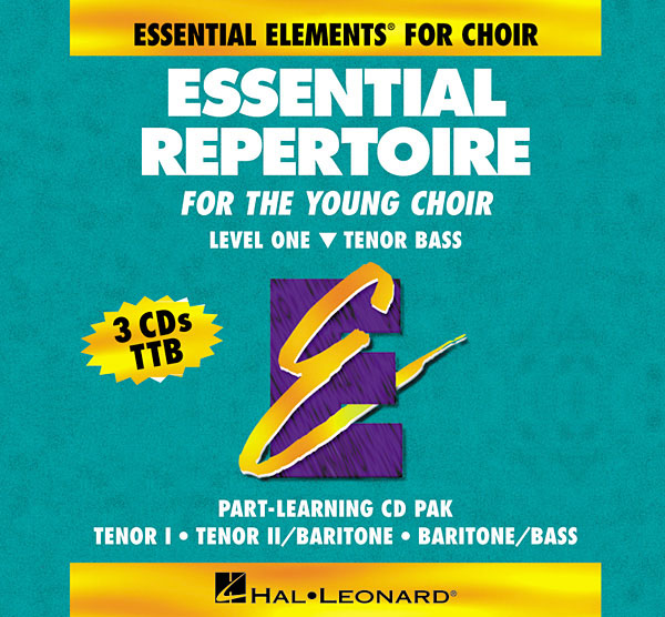 Essential Repertoire for the Young Choir : Level 1 Tenor Bass, Part-Learning CD