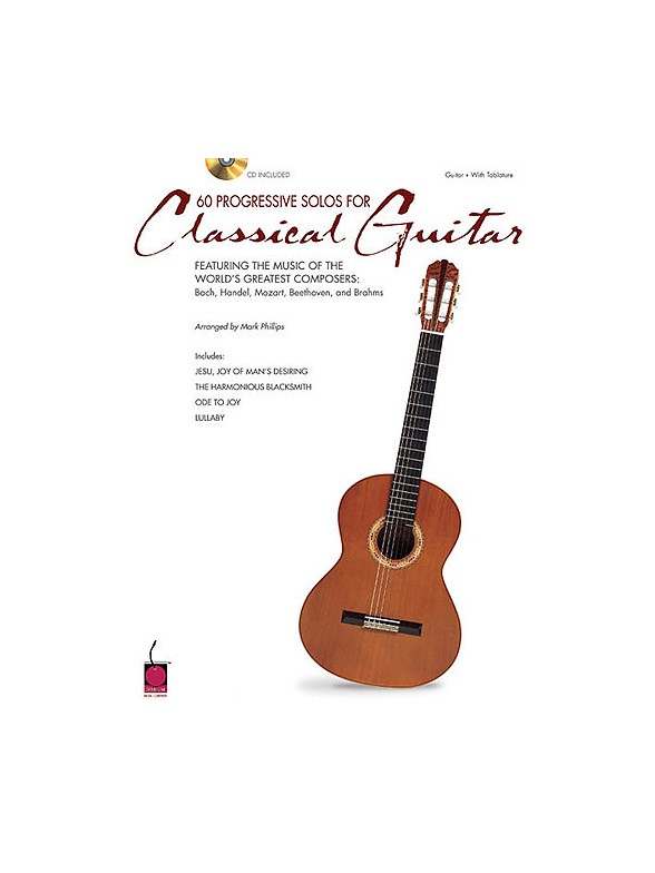 60 Progressive Solos For Classical Guitar