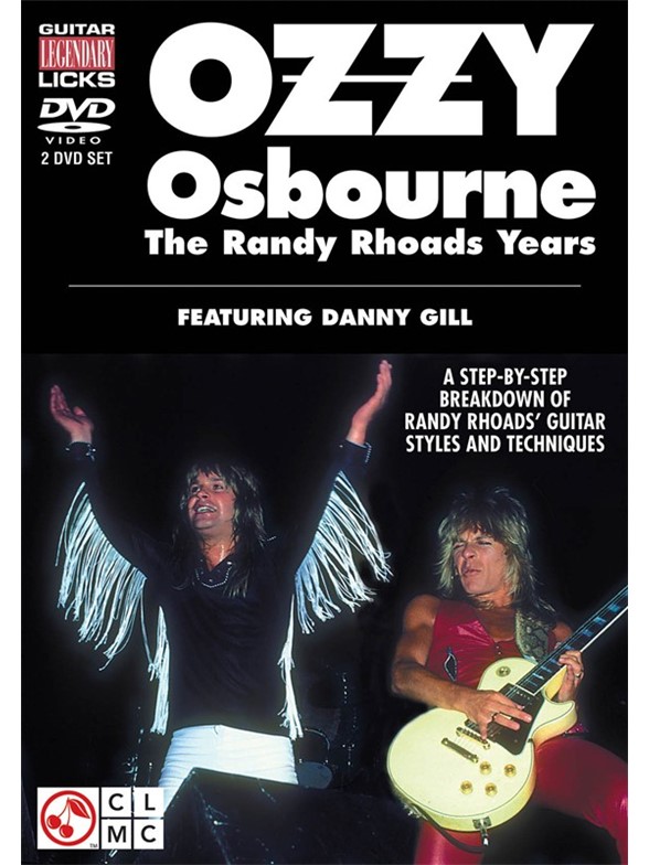 Ozzy Osbourne The Randy Rhoads Years Gtr 2 Dvds