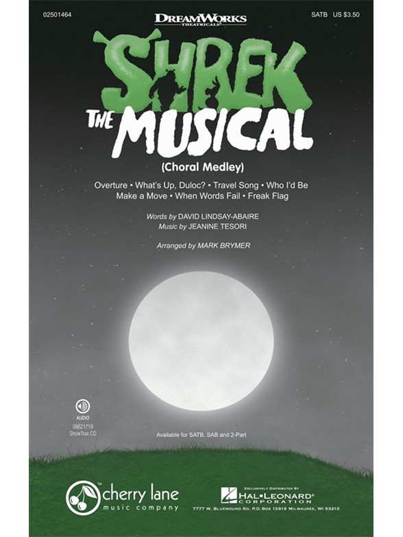 JEANINE TESORI SHREK THE MUSICAL MEDLEY (ARR MARK BRYMER) SATB