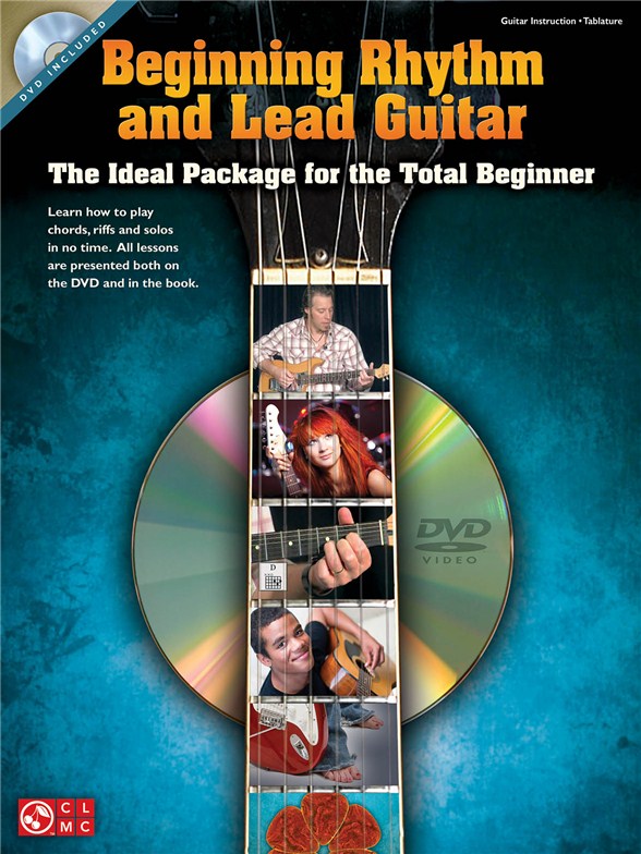 BEGINNING RHYTHM AND LEAD GUITAR TOTAL BEGINNER GTR BK/CD