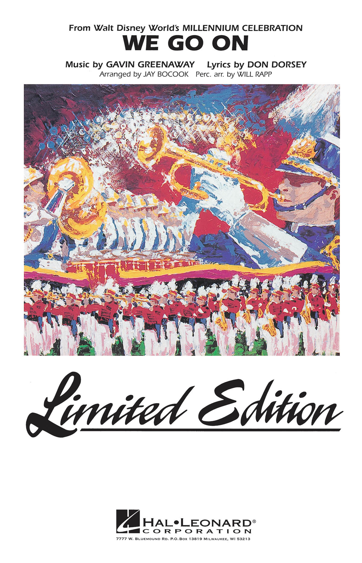 We Go On : from Disney's Millenium Celebration