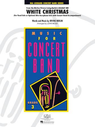 White Christmas : Vocal Solo or Alto Saxophone Solo with Concert Band
