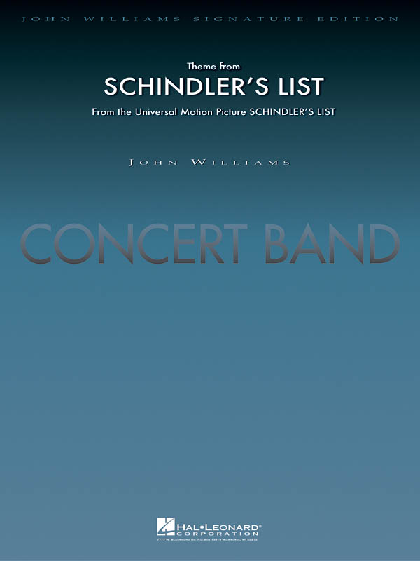 Theme from Schindler's List : From the Universal Motion Picture Schindler's List