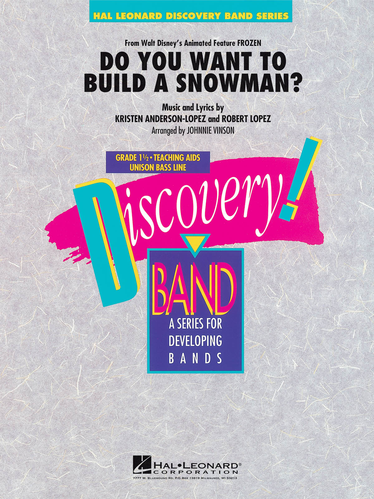 Do You Want to Build a Snowman? : From FROZEN