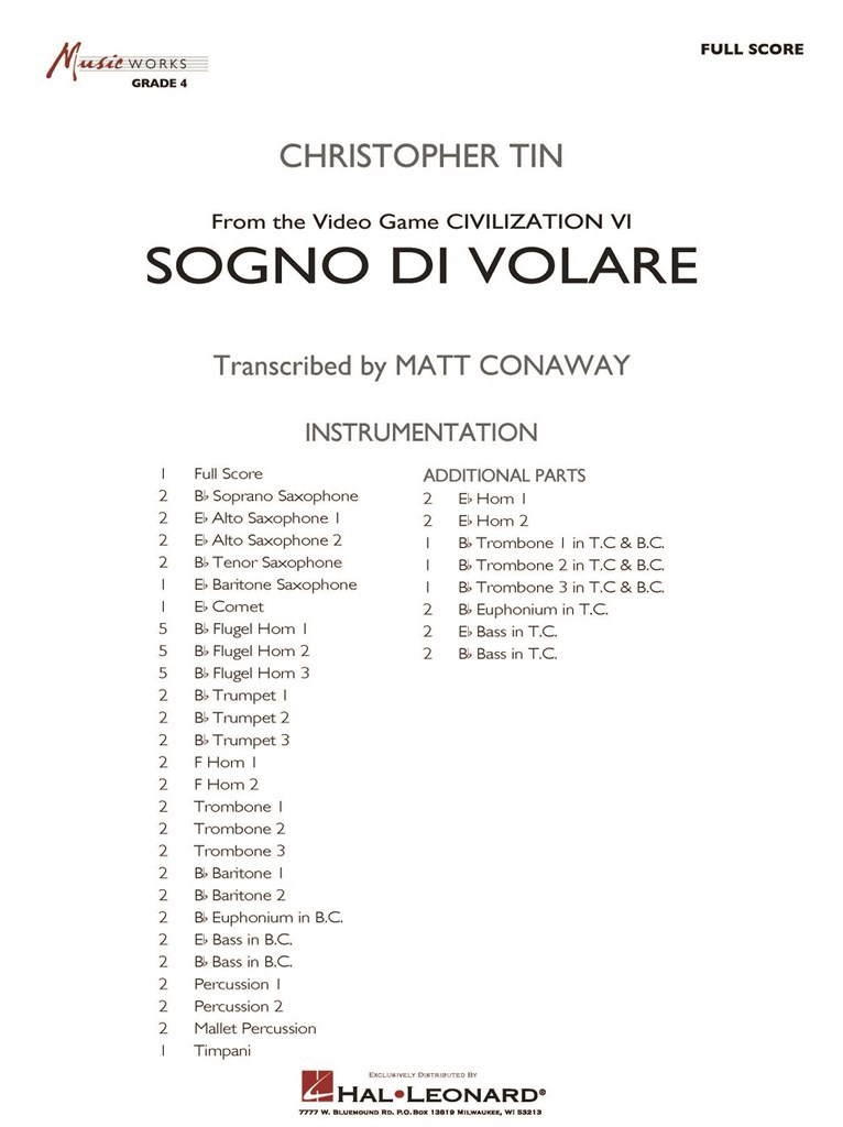 Sogno di Volare : from Civilization VI