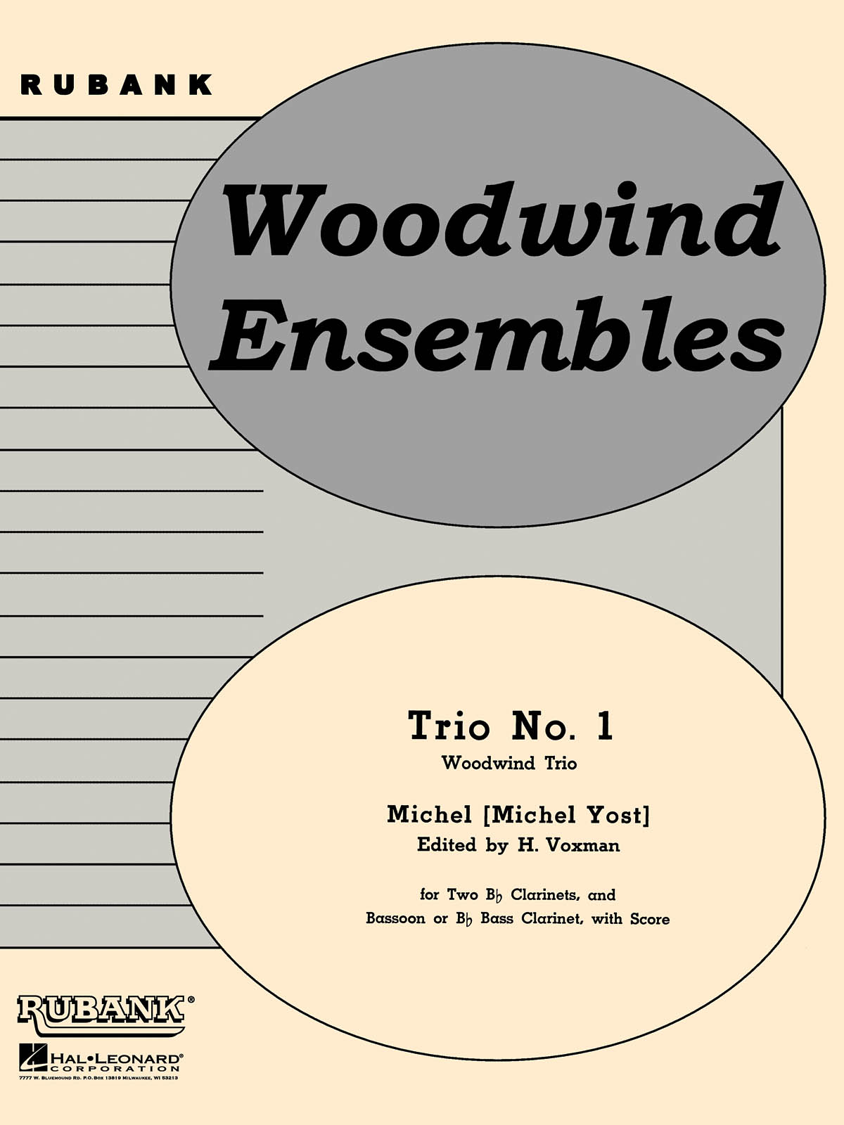 Trio No. 1 : Woodwind Trio - Grade 4