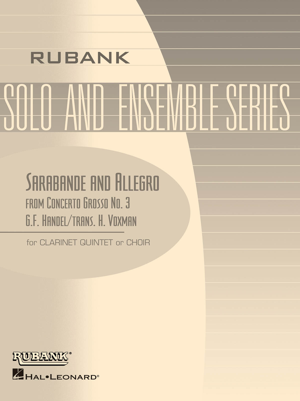 Sarabande and Allegro : (from Concerto Grosso No. 3)