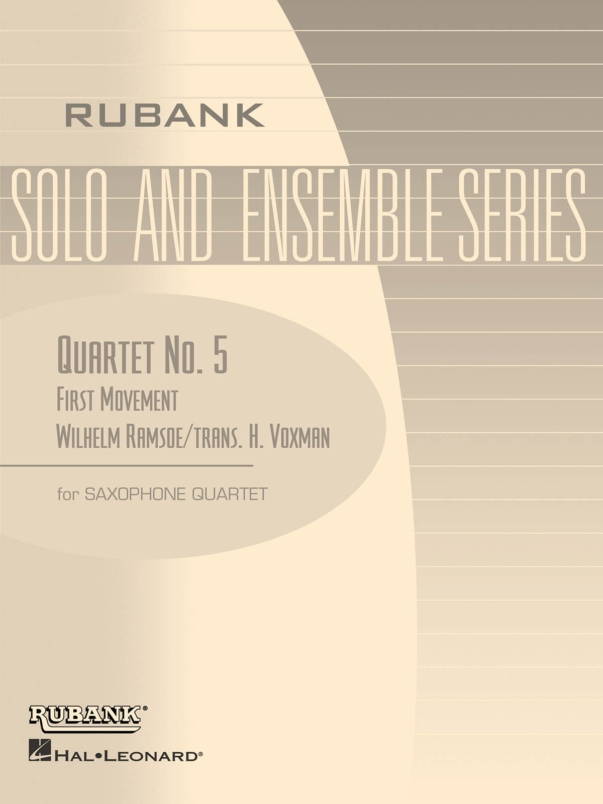 Quartet No. 5 (First Movement) : Saxophone Quartet