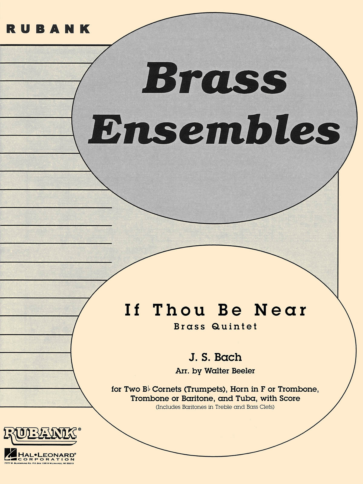 If Thou Be Near ( Bist Du Bei Mir )