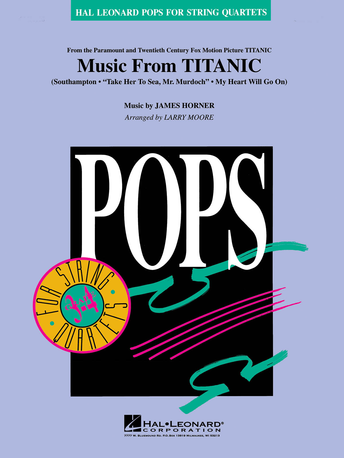 James Horner: Music From Titanic (Arr. Moore) (Score And Parts)