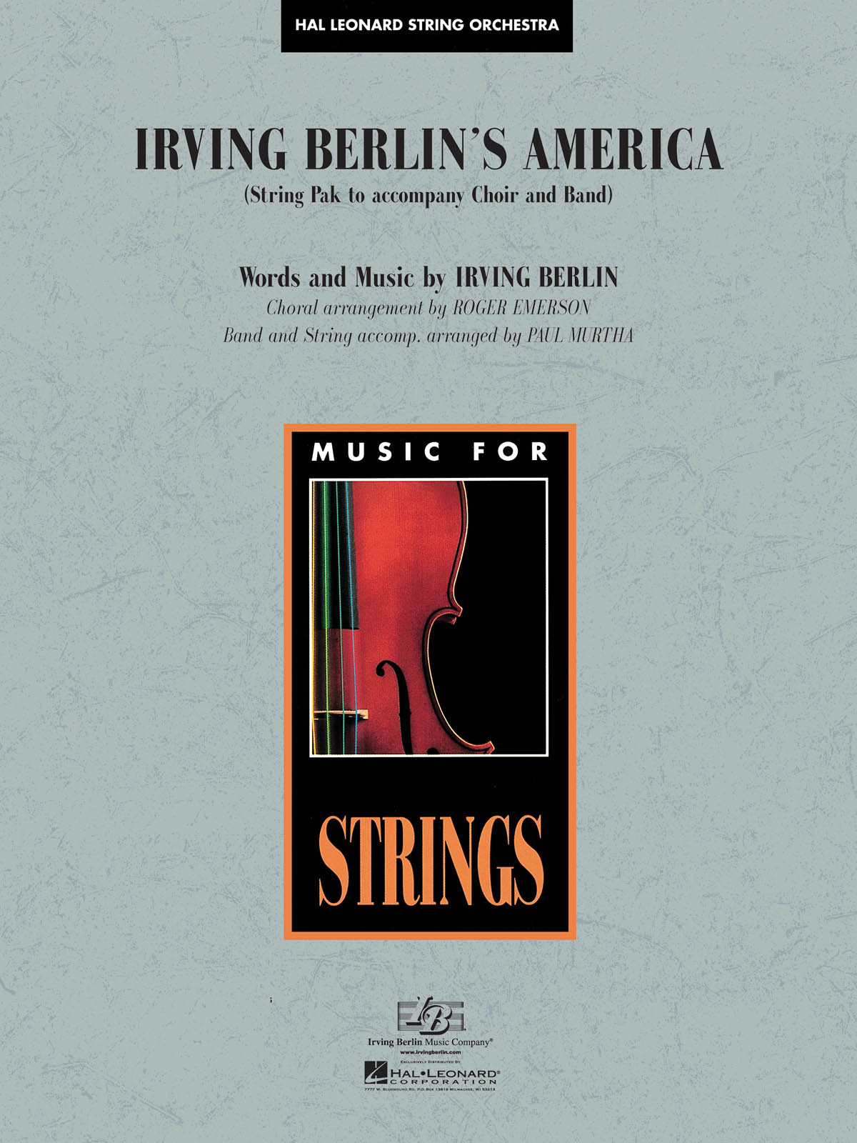 Irving Berlin's America (Medley) : String Pak