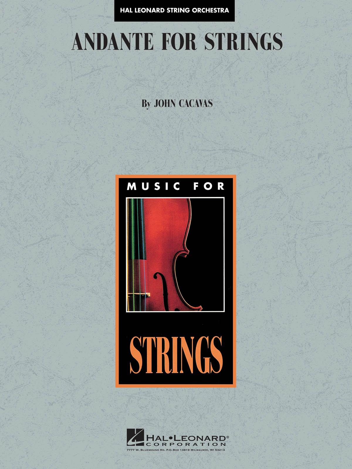 Andante for Strings : Music for String Orchestra