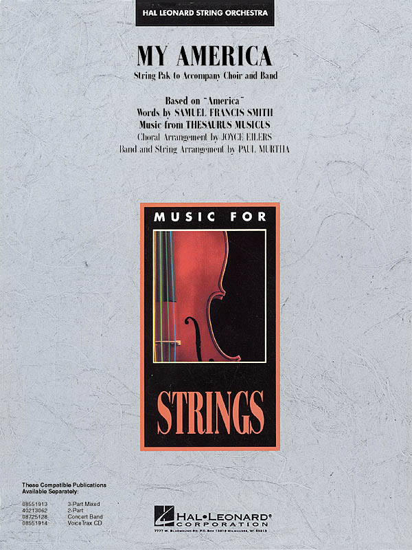 My America : String Pak to Accompany Choir and Band