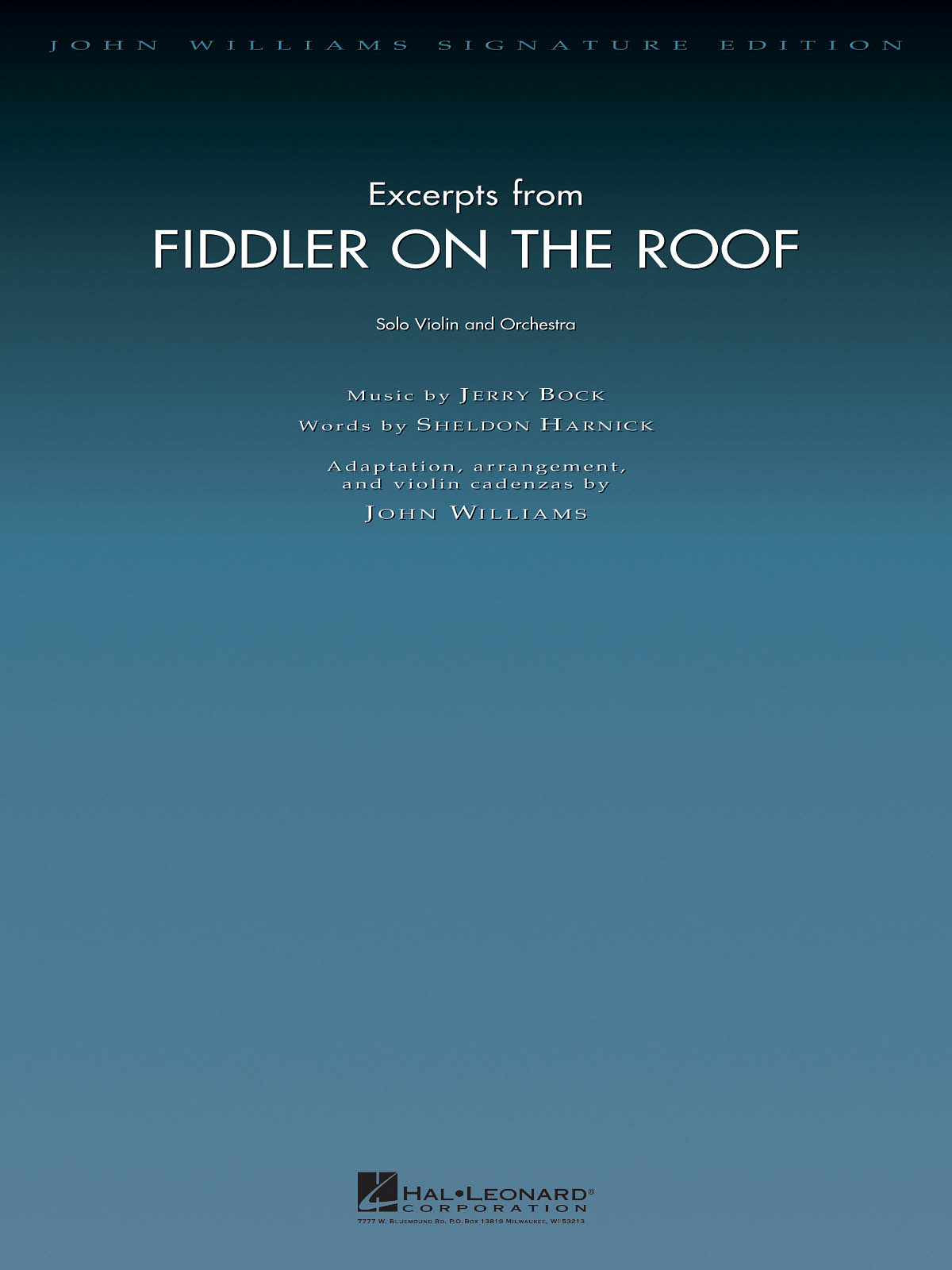 Excerpts from Fiddler on the Roof