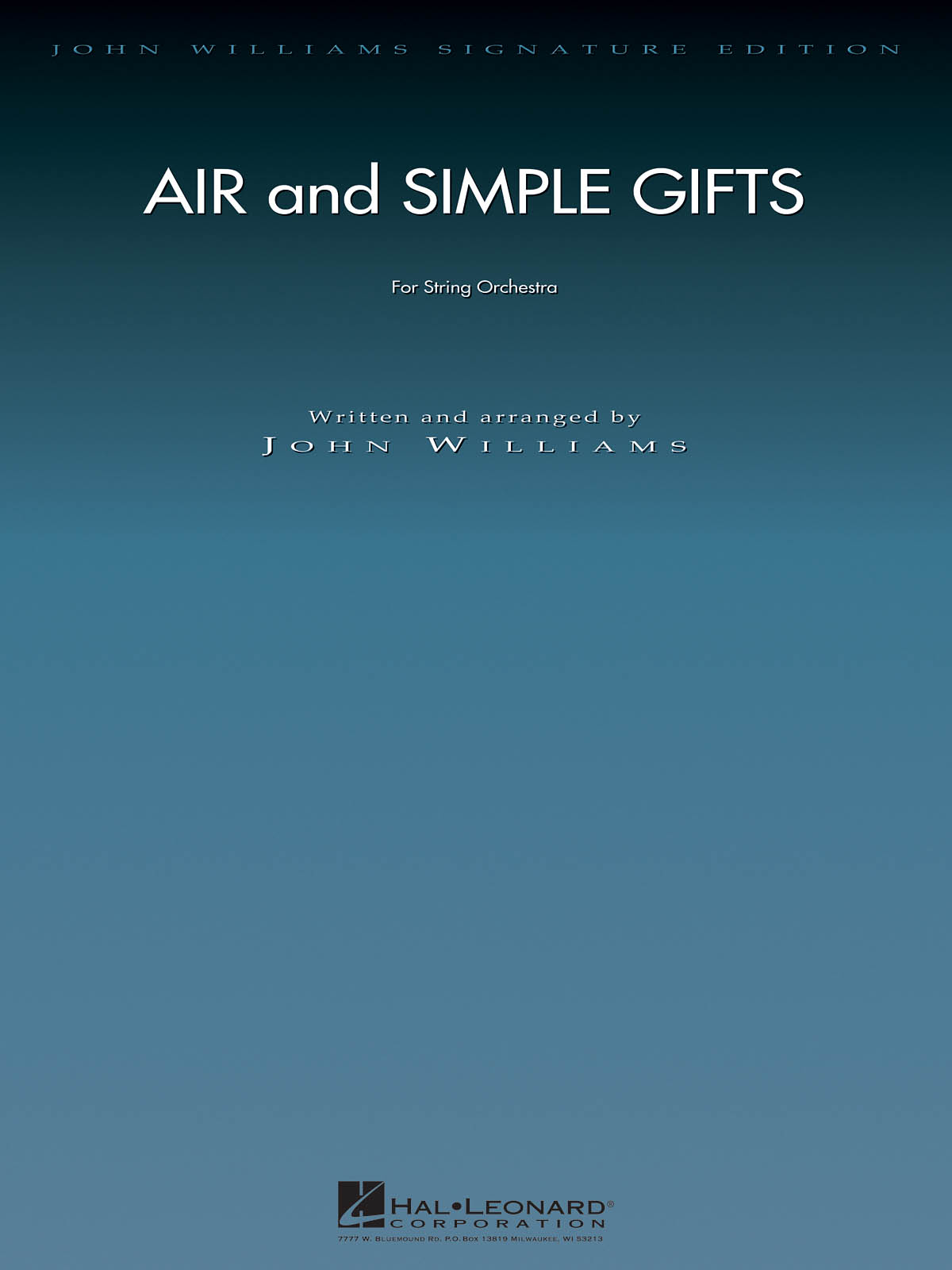 Air and Simple Gifts : String Orchestra Score