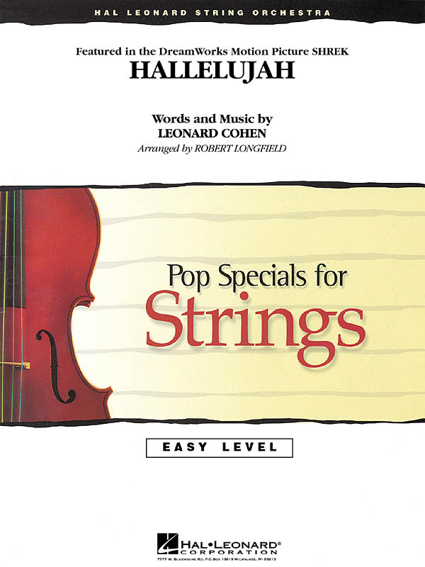 Hallelujah : HL Pop Specials for Strings