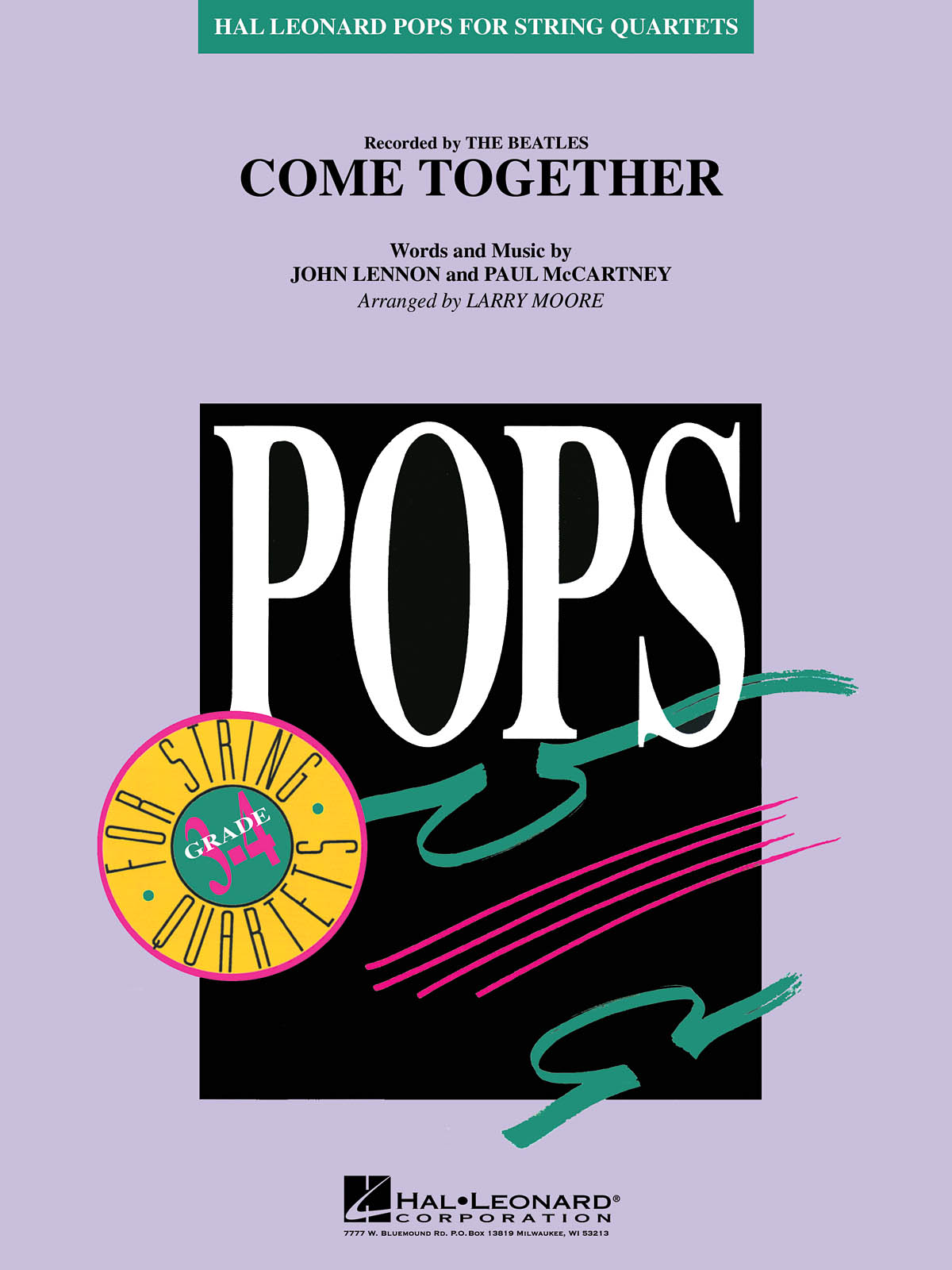 The Beatles: Come Together (Arr. Moore) (Score And Parts)