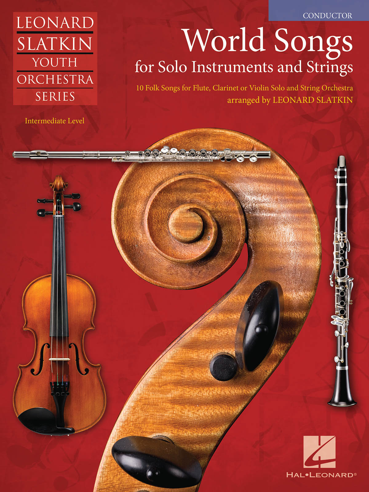 World Songs for Solo Instruments and Strings : Conductor