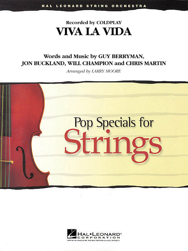 Viva la Vida : Recorded by Coldplay