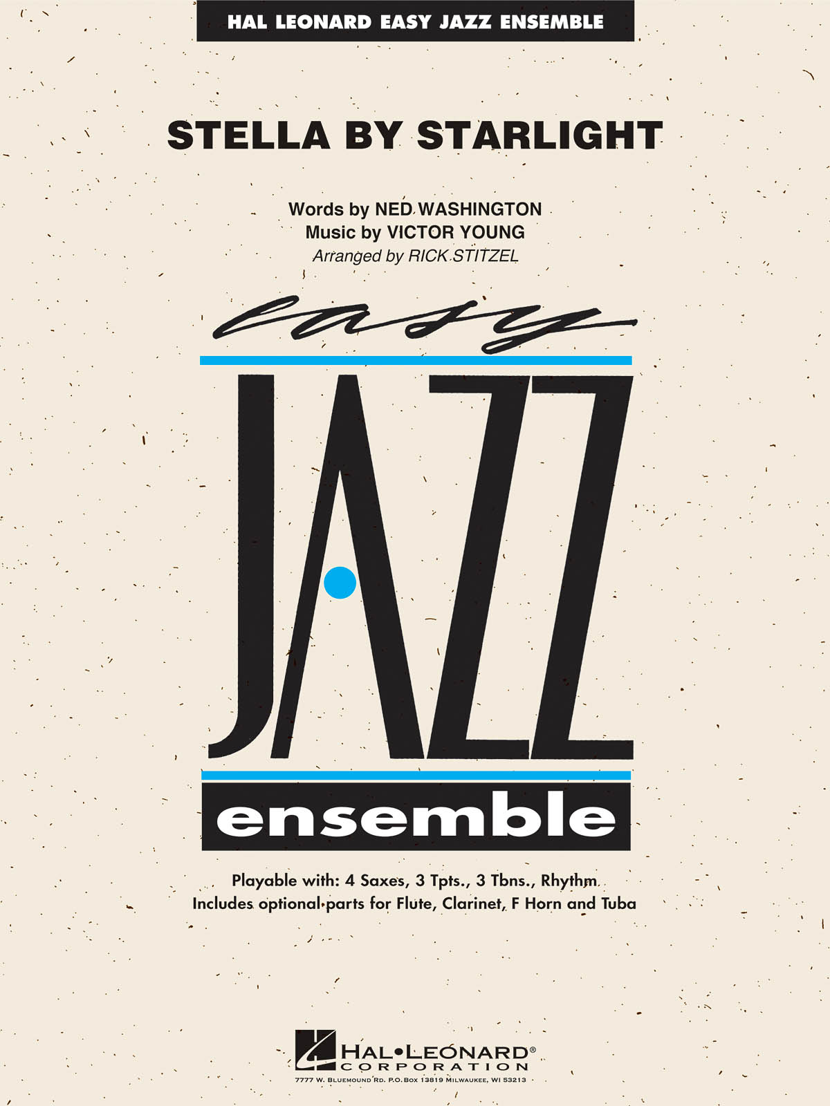 Stella by Starlight : Easy Jazz Ensemble Series