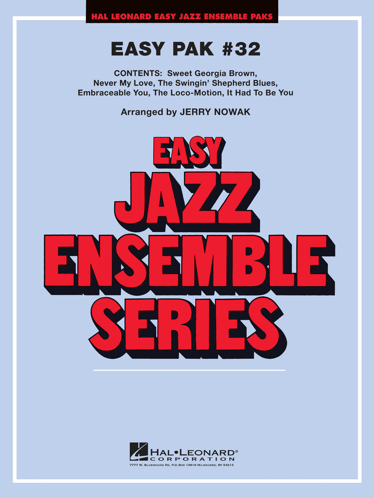 Easy Jazz Ensemble Pak 32