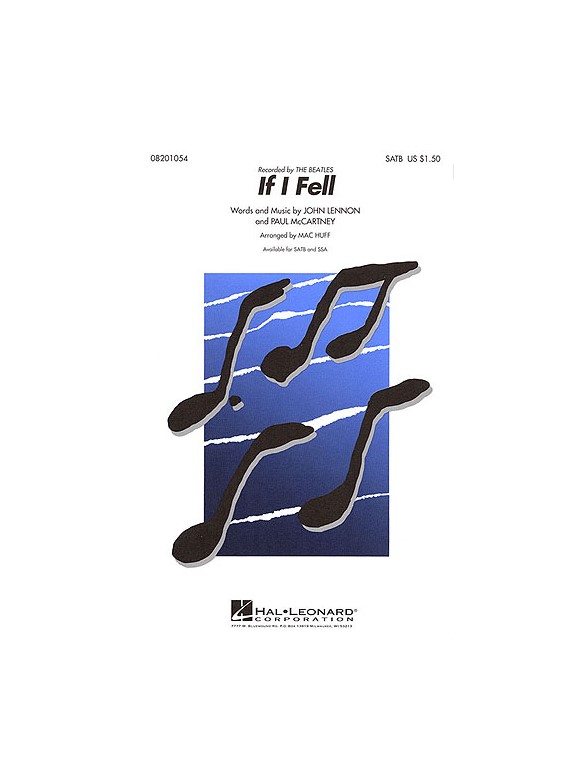 John Lennon: If I Fell (SATB)