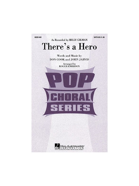 Billy Gilman: There's A Hero (SATB)