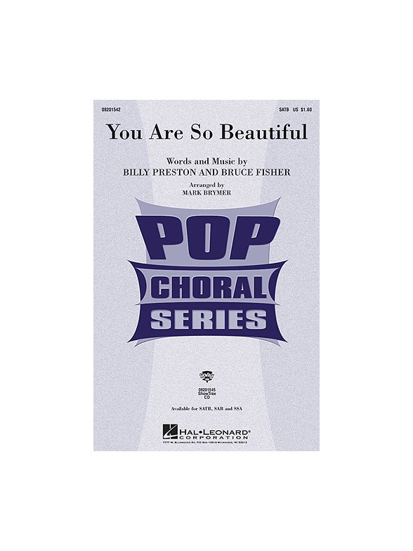 Billy Preston: You Are So Beautiful (SATB)