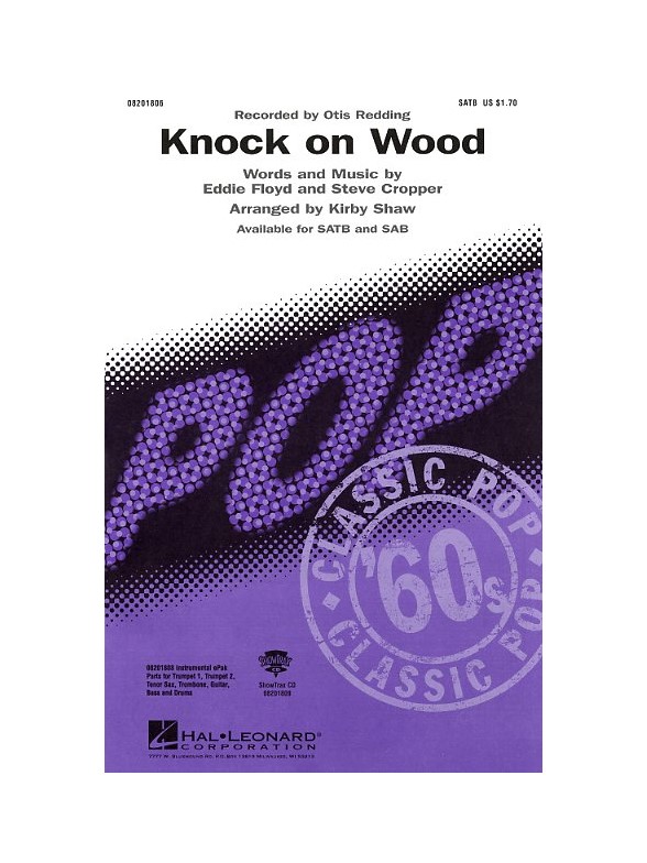 Otis Redding: Knock On Wood (SATB)
