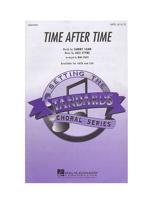 Time After Time (SATB)