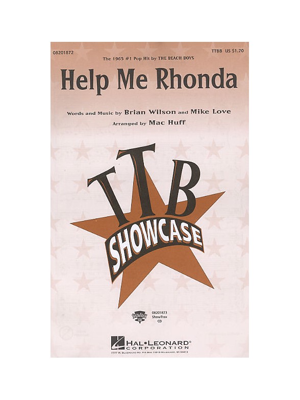 The Beach Boys: Help Me Rhonda (arr. Huff) -TTBB