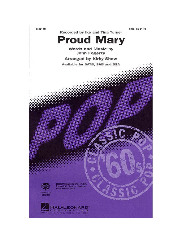 John Fogerty: Proud Mary (SATB)