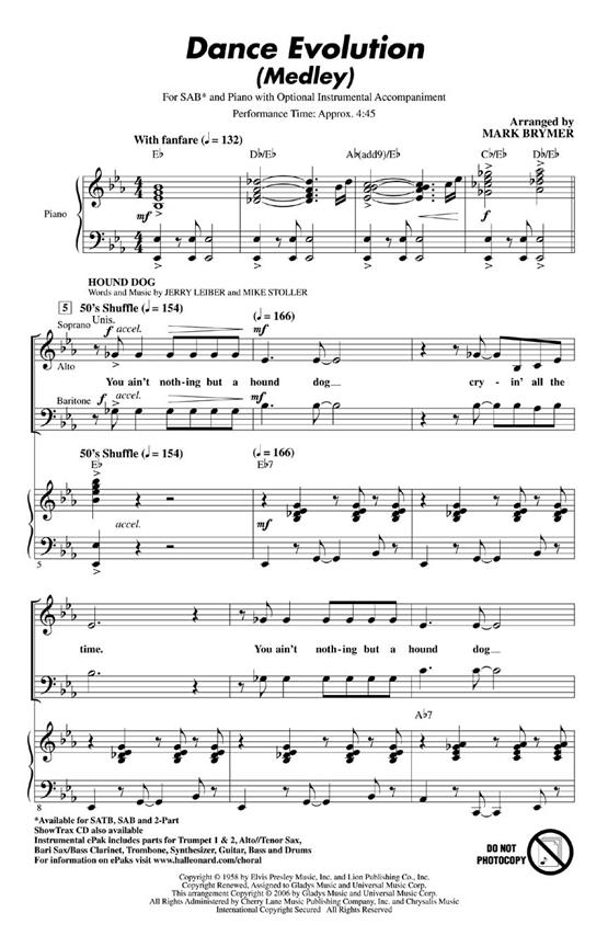 Dance Evolution (Arr. Brymer) (SAB)