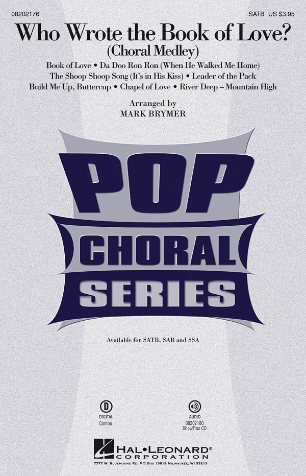 Who Wrote Book Of Love (Arr. Brymer) (SATB)