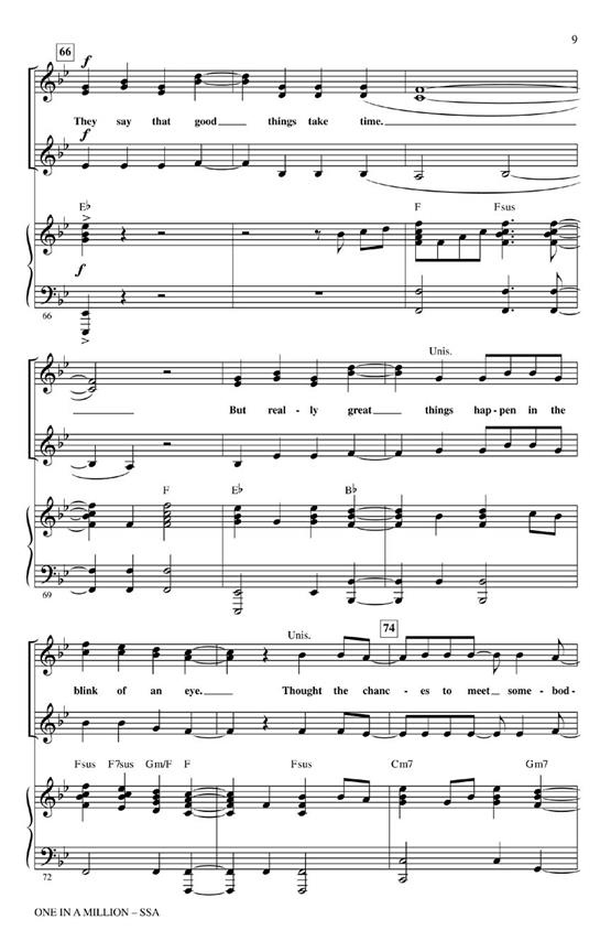 Hannah Montana: One In A Million (Arr. Brymer) (ShowTrax CD)