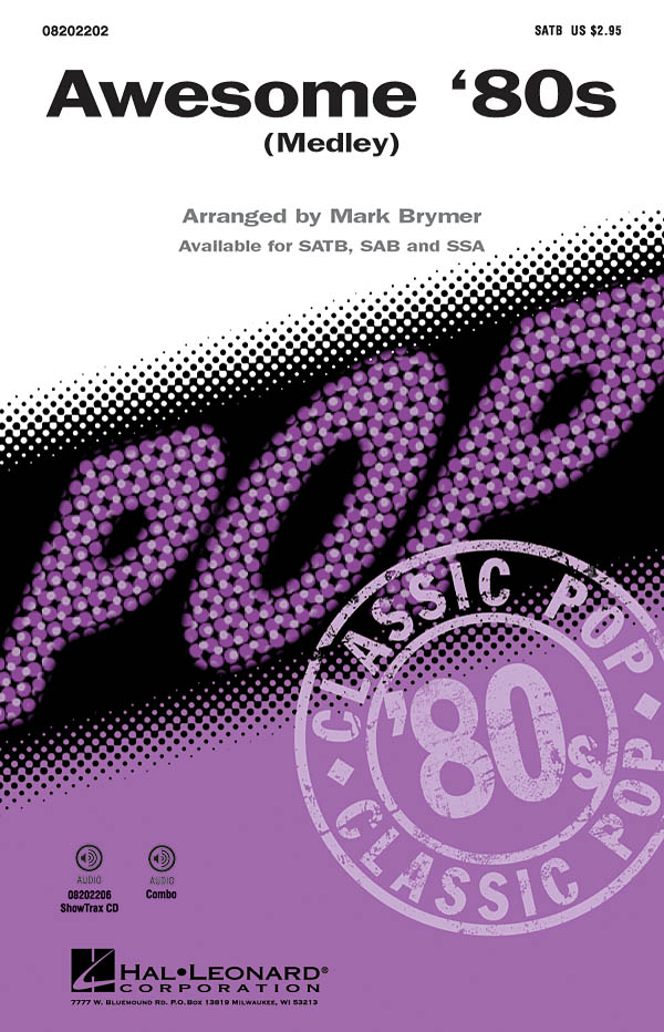 Awesome 80s Medley (Arr. Brymer) (SATB)