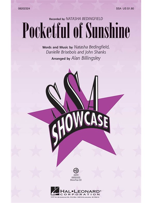 BEDINGFIELD NATASHA POCKETFUL OF SUNSHINE (ARR BILLINGSLEY) SSA CHORAL