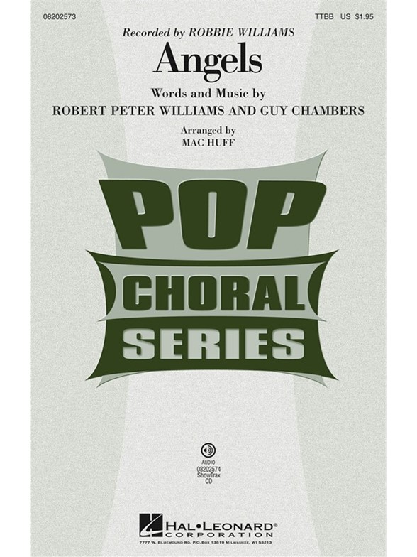 WILLIAMS ROBBIE ANGELS (HUFF MAC) TTBB CHORAL